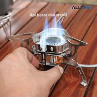 Gambar ALLTREK Kompor Camping AT-K9910 Folding Stove Portable Outdoor dari Alltrek indonesia Kota Administrasi Jakarta Barat 2 Tokopedia