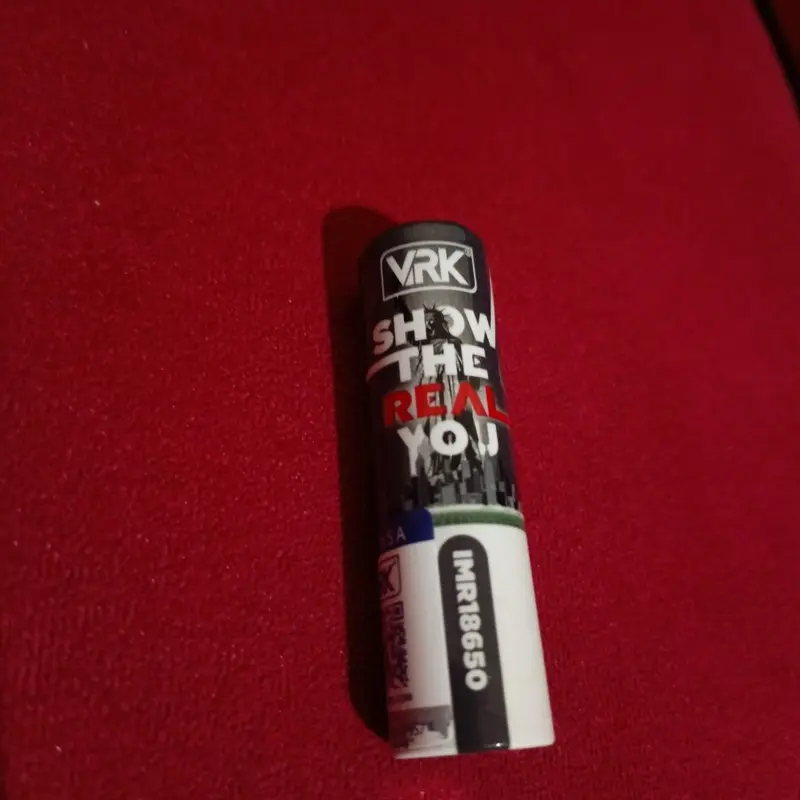BATERAI 18650 VRK HITAM BLACK 3500MAH AUTHENTIC 1