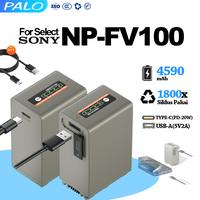 Gambar PALO Baterai NP-FV100 4590mAh TYPE-C untuk Sony FV-100 NPFV100 HDR-CX150E HDR-XR150 DCR-DVD308 DCR-SR300 1800X Siklus Pakai - Baterai-1pcs dari Palo Baterai Kota Administrasi Jakarta Utara 1 Tokopedia