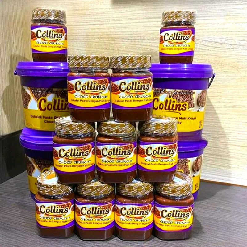Collins Choco Crunchy Botol 200gram Repack - Shop | Tokopedia