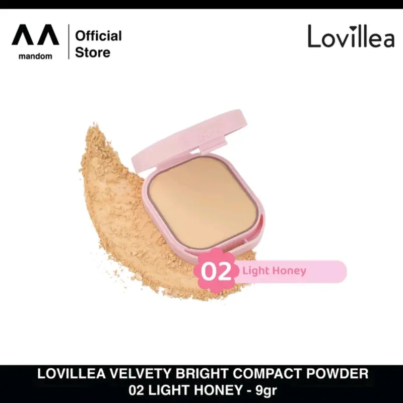 LOVILLEA Velvety Bright Compact Powder 9gr 2