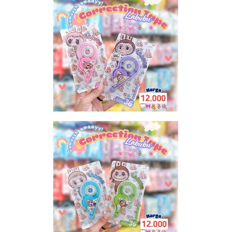 Correction Tape Labubu (4 warna) 0