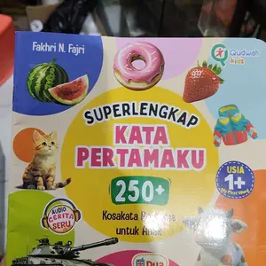 Buku Ceria 250 Kata Pertamaku Super Lengkap || Audio Book || Buku Balita II Buku Anak 1th+ II Buku Anak 2th || Buku Anak 3th || Buku Bayi 2 Bahasa || Buku Anti Speach Delay
