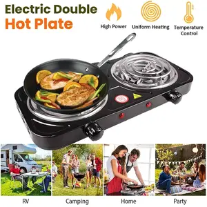 COD STARLUX Kompor Listrik 2 tungku hemat daya anak kos portable Heating Coil 2000W SHP 5813