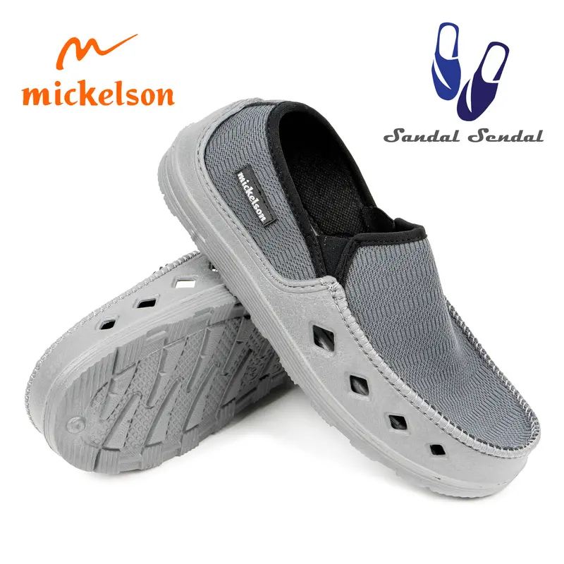 Sepatu Ardiles Mickelson Hitman - Fashion Casual Pria Flat Shoes Sneakers Kasual Kerja Hitam 2