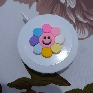 Meteran Gulung Mini Meteran Karakter Lucu 150cm Pengukur Baju / Badan