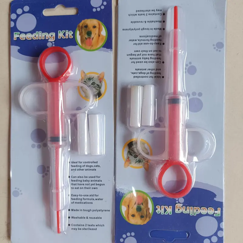 Feeding Kit/Pelontar Pil Kucing dan Anjing/Suntik Makanan/Obat 1