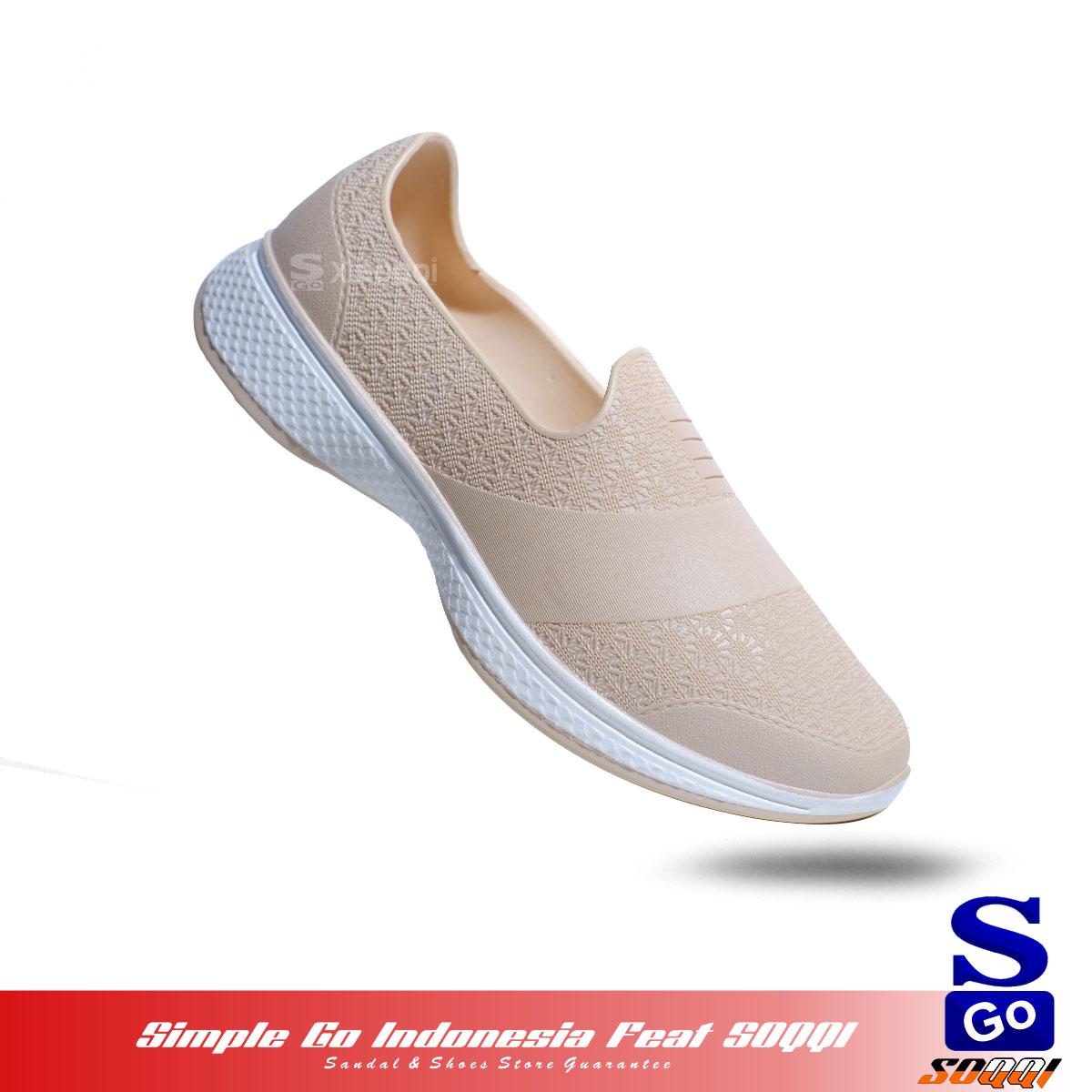 Yumeida 9111 Sepatu Karet Slip On Wanita Original Cewek Keren Tahan Air Ukuran 37-41
