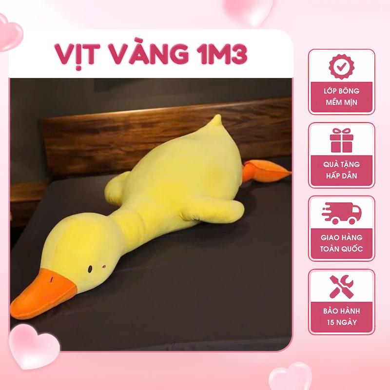   LIVE  GẤU BÔNG VỊT CÔ ĐƠN SIZE 1M3 SIÊU TO KHỔNG LỒ HÀNG CAO CẤP 
