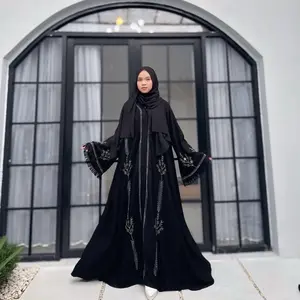 Exclusive Sale Hania Abaya By Syakila // Abaya Mesir Lokal Terbaru Glamour Gamis Umbrella Pasti Promo