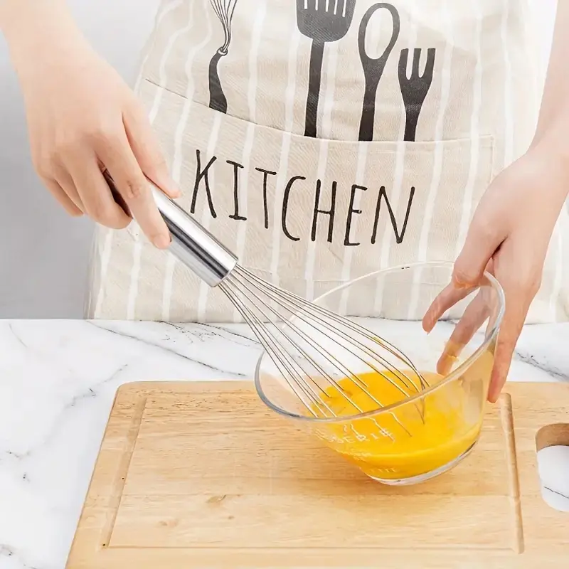 Máy đánh trứng, thép không gỉ, máy xay sinh tố, máy trộn, để trộn, đánh trứng, đánh và khuấy, dụng cụ làm bánh, đồ dùng nhà bếp, phụ kiện nhà bếp, 1 cái
