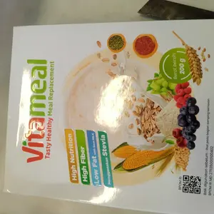 [Original Produk] Vitameal Sereal Pengganti Nasi Diabetes Kolesterol Gula Darah Multigrain 200g BPOM MD 27113500100402 Halal - Susu