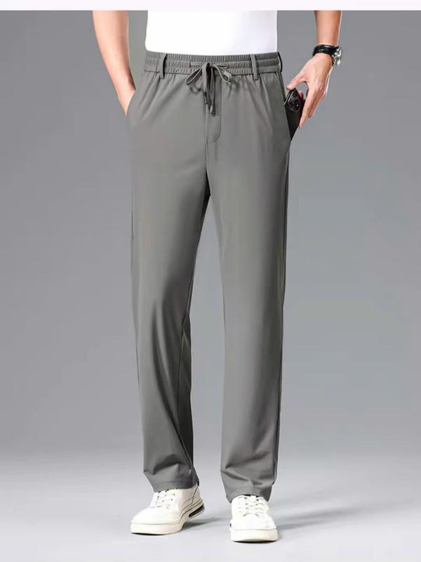 Quần Thêu M Kim Ngân - Chất Liệu Gió Dãn (Loại Đẹp) Cạp Chun Lưng Thun Ống Suông Rộng Rãi Thoải Mái Cho Nam Mặc 4 Mùa Tôn Dáng Chuẩn Form Jogger