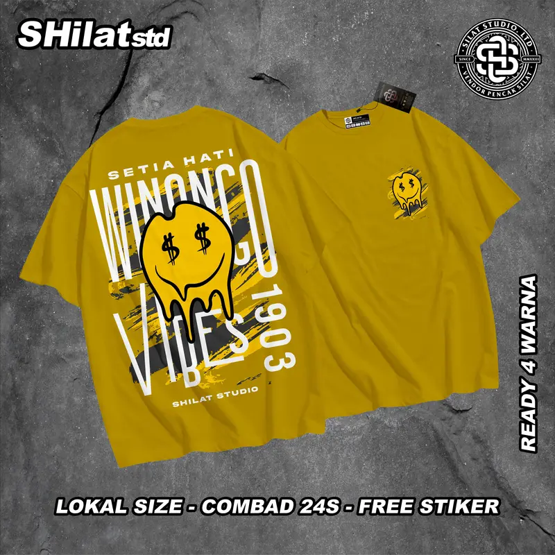 Shilatstudio kaos Pshw SETIA HATI WINONGO VIBES 1903 culture premium tshirt lawasan keren 2
