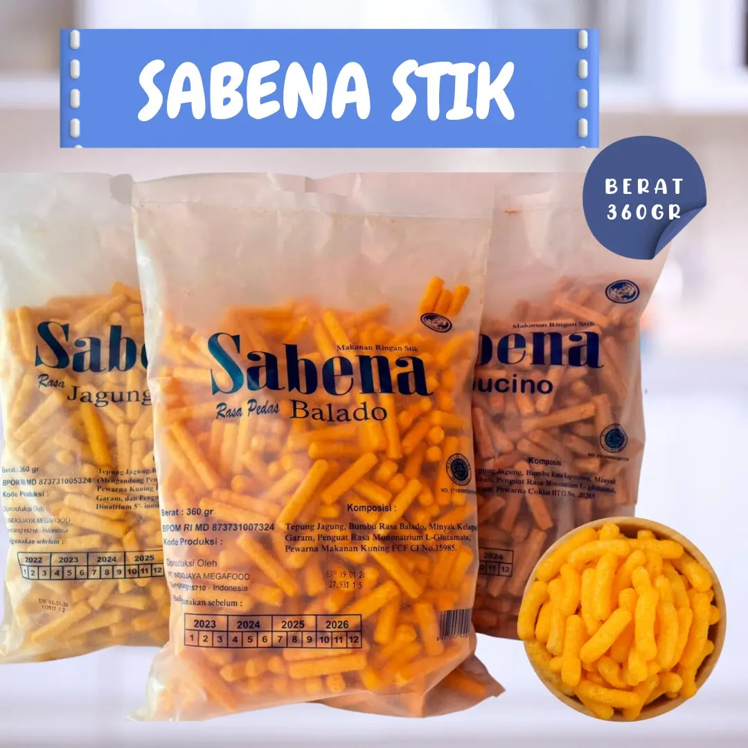 SABENA SNACK STICK (TERSEDIA 5 VARIANT)