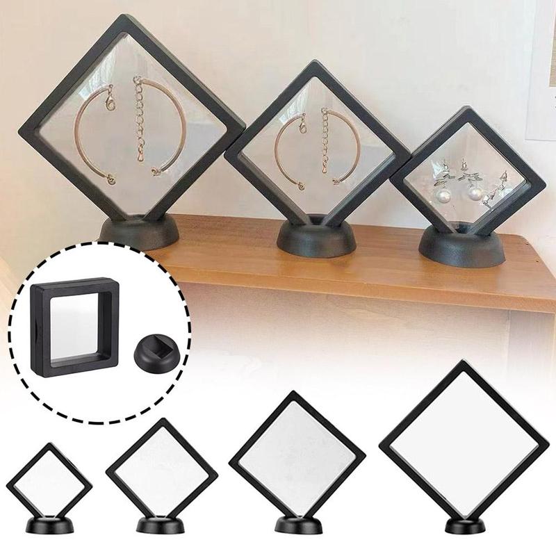 Product Introduction of Membrane 3D Display Suspended Frame Antioxidation Film Photo Case Black Box 18