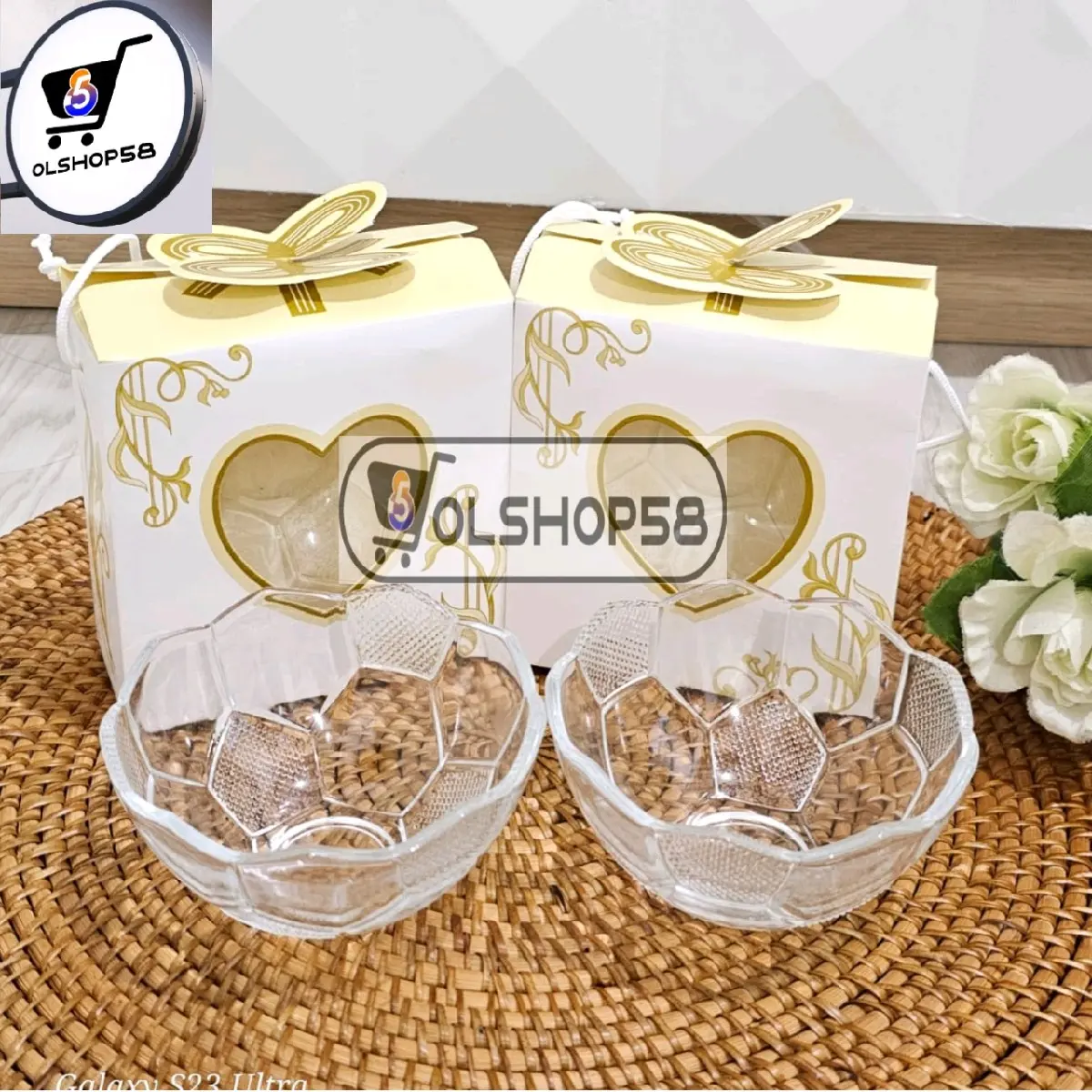 ( isi 50pcs ) MANGKOK BOLA KEMASAN BOK