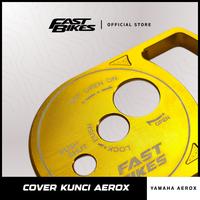Gambar FASTBIKES - Cover Kunci Tutup Kontak 2002D AEROX Full CNC Motor Motorcycle - Gold dari Fastbikes Indonesia Kota Administrasi Jakarta Barat 5 Tokopedia