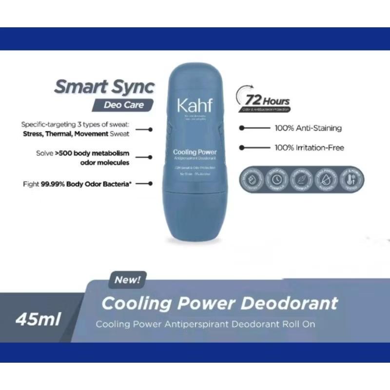 Product Introduction of Kahf Cooling Power Deodorant Antiperspiran 45ml 0