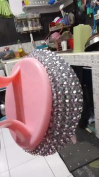 Product Review of Spon Kawat Cuci Piring Stainless Steel Panci Sabut Spons Sponge Dapur Dengan Gagang from m**i m**y 0