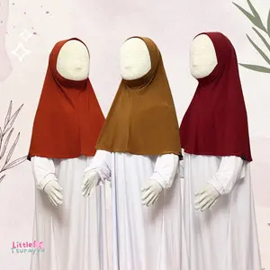 Little Tsurayya - Bergo Dagu Anak Bahan Jersey