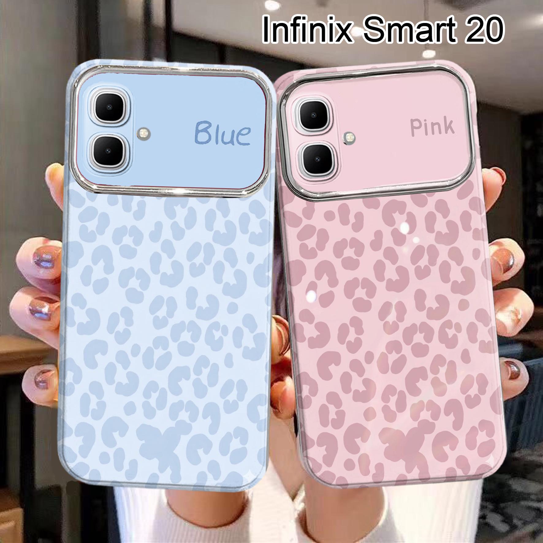 Case Leopard For Infinix Smart 20 Terbaru Note Edge Note 60 Note 60 pro Smart 8 Smart 9 10 Hot 50i Hot 40i GT 30 Pro Note 40 Hot 60 Softcase Bening NC 17