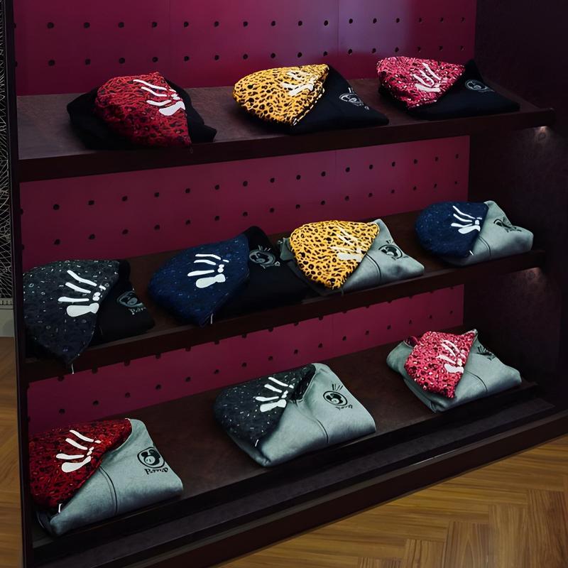 Áo Hoodie Poppop Black Grey