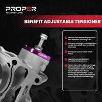 Gambar ADJUSTABLE TENSIONER HONDA KARISMA KIRANA SUPRA X PROPER RACING LINE dari Proper Racing Line Kota Administrasi Jakarta Utara 3 Tokopedia