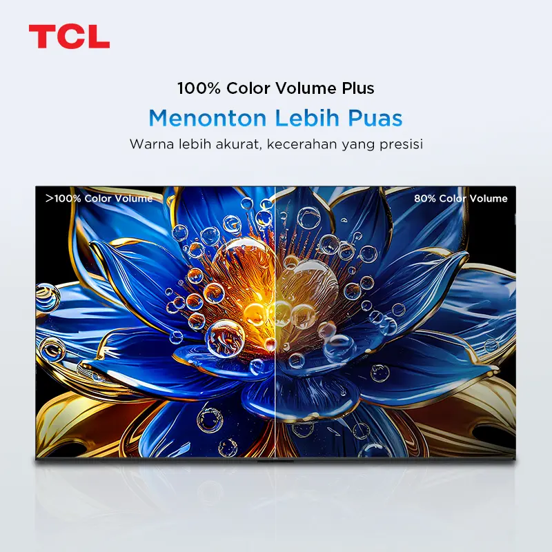 [Mid Month SALE] [Ultimate 2K QLED TV] TCL 32 inch V5C - 2K FHD - QLED - HDR 10 - Multiple Eye Care - Dolby Audio - Bezel-less (Model: 32V5C) 3