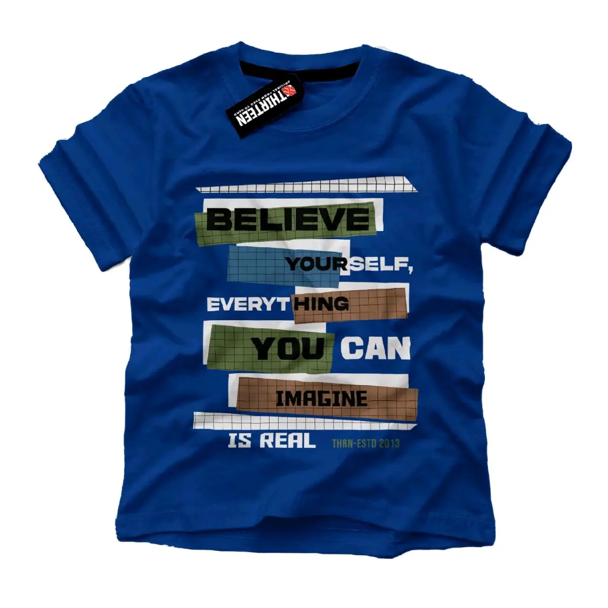 kaos thirteen anak anak keren motif terbaru Fashion