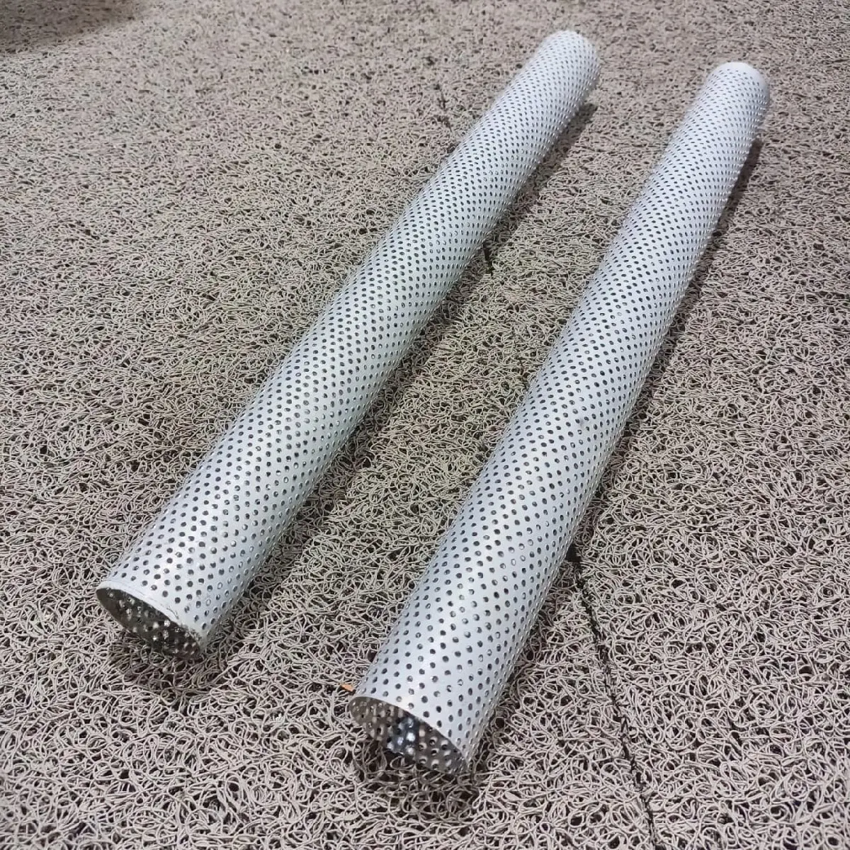 Saringan Knalpot Copy CMS Gen2 TZM ZRC Lubang 2mm Inlet 38 Panjang 40cm untuk Semua Motor Matic Motorcycle