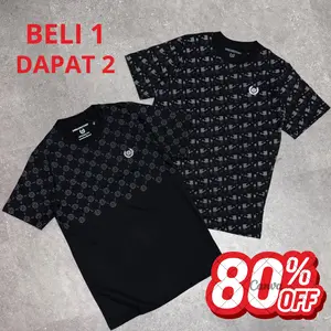 [ BELI 1 DAPAT 2 ] Promo Terbatas Beli 1 dapat 2 COMBO kaos Cotton Combed 24s High Quality