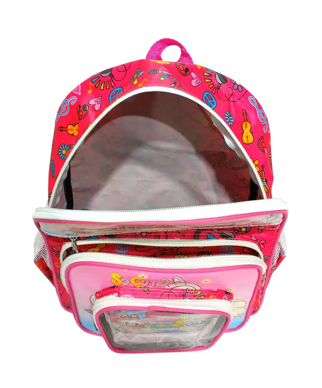 Tas Ransel Anak Perempuan PAUD-TK Karakter LABUBU MACARON TERBARU!! // M1044 Tas Sekolah Anak FREE Tempat Makan+Botol Minum 300ml// Fashion Kids // BISA COD!! 6