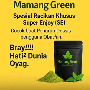 Mamang Green Spesial Racikan Khusus Super Enjoy SE Cocok untuk Penurun Dosis Pengguna Obat Original Produk