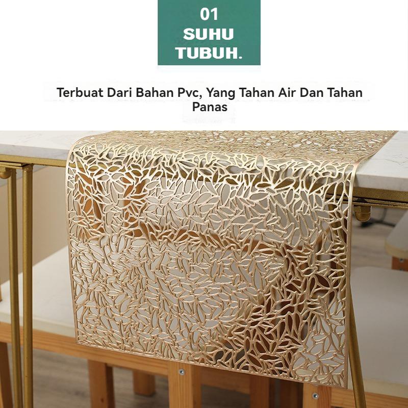 "Taplak Meja Tamu Besar dengan Insulasi Anti Panas dan Tahan Air, Bendera PVC Tikar Barat Kualitas Tinggi"