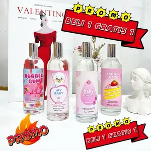 [Beli 1 Gratis 1] Parfum Baju Anak Wanita dan Pria Elegant Wangi Segar Botol - 100ML