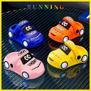RUNNING Sandal LED Mobil Sandal LED Mobil Anak Sandal Karet Bentuk Mobil Anak Fashion Sepatu