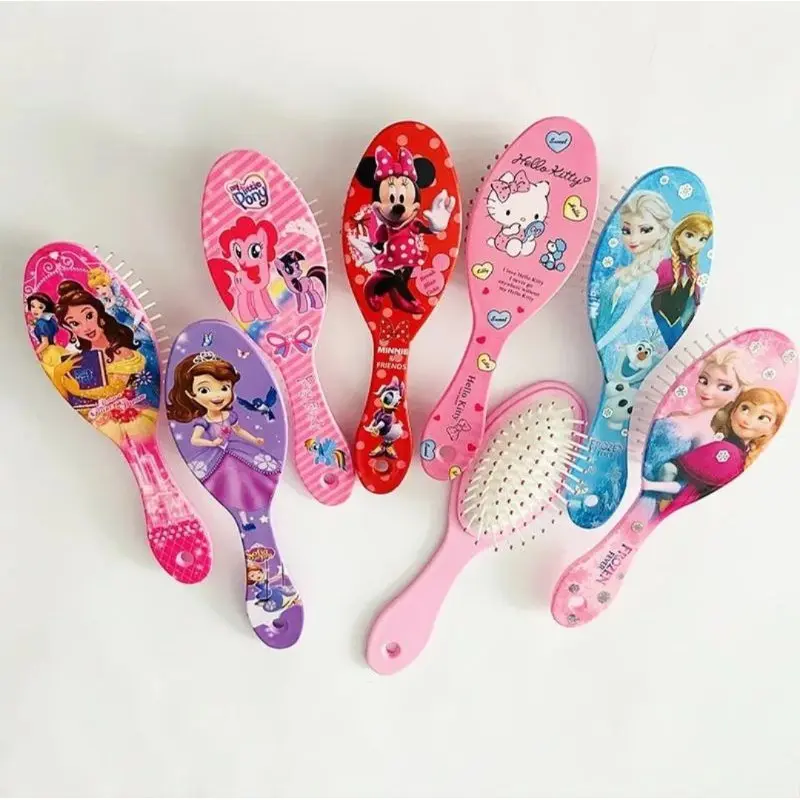 Sisir Oval Besar Karakter Anak Litle pony / unicorn / princes / hello kitty 8