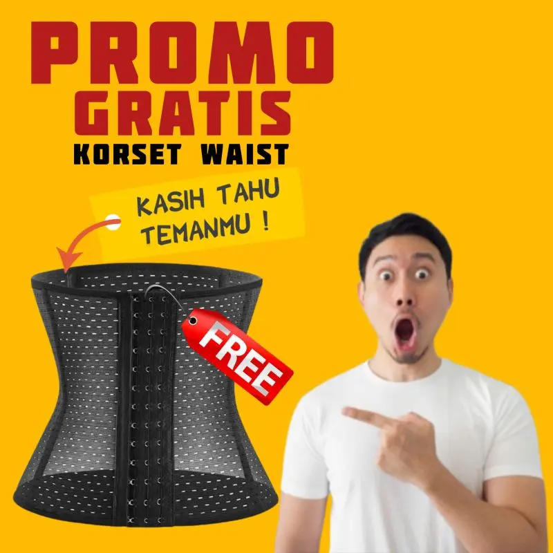 Paket hemat isi 2 kemasan Korset Infrared bonus Korset Pengait Wanita Boxer 1