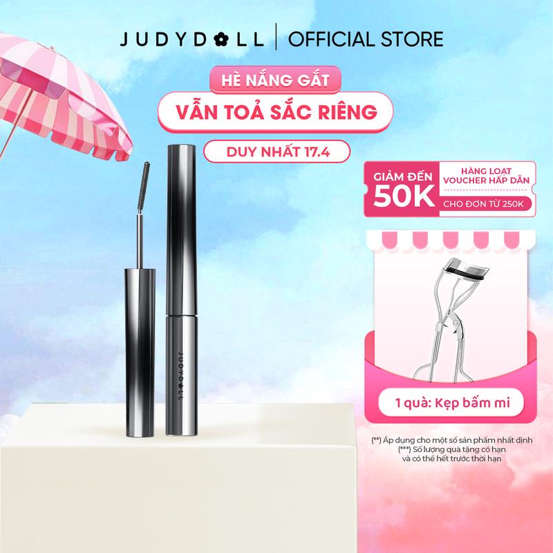 [SALE] JUDYDOLL Iron Mascara Tơi mi Giữ cong dài mi Chống nước Chống lem Lâu trôi 2g