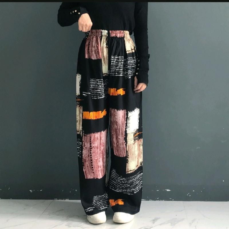 CELANA KULOT RAYON CELANA WANITA CELANA kulot MOTIF SANTAI Nyaman 1