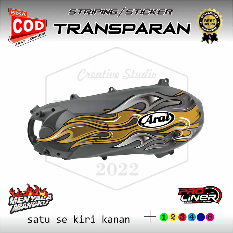 sticker bok cvt vario kzr lis variasi vario gen 1 sama bok nya 2