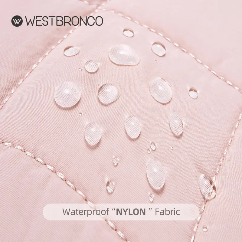 WESTBRONCO[PUFFER NUBIPACK] ransel multifungsional,terpisah basah dan kering,ritsleting anti-pencurian,lembut dan ringan,ransel perjalanan portabel 1