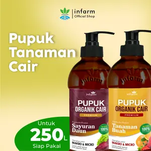 INFARM - Pupuk Organik Cair Daun 500ml, Menghijaukan dan Menyuburkan Tanaman Hias serta Sayur