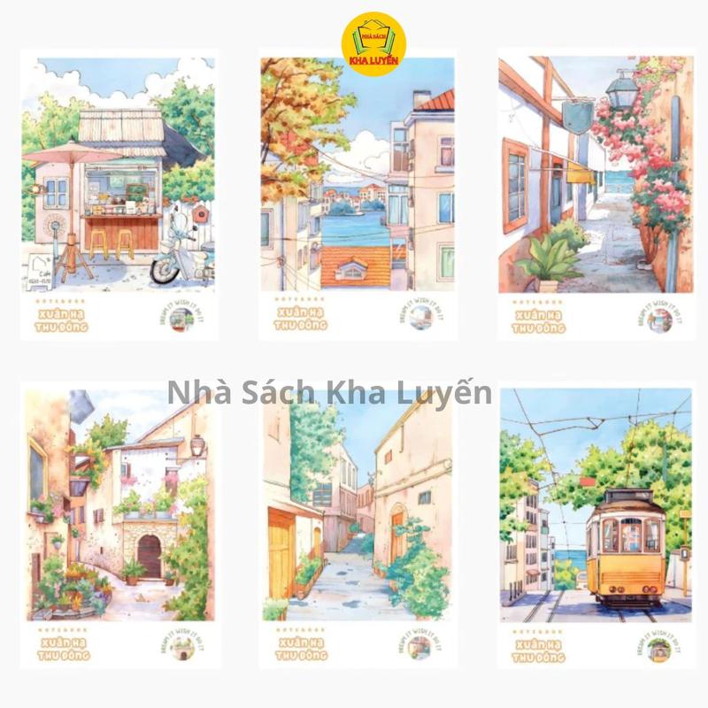 Lốc 3,5,10 Quyển Vở Kẻ Ngang Hải Tiến Xuân Hạ Thu Đông 2807 2777 2814 2821 ĐL 60gsm