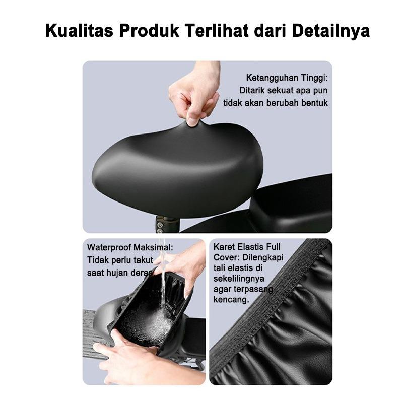 Cover Jok Universal Sepeda Listrik – Anti Air & Anti Panas, Melindungi Dudukan dari Retak dan Pudar Cover Jok Universal Sepeda Listrik – Anti Air & Anti Panas, Melindungi Dudukan dari Retak dan Pudar