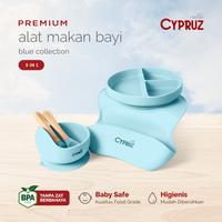 Gambar [SPECIAL KOKO PANCI] [COD] Cypruz Baby Feeding Set Peralatan Makan Bayi Premium Silicone Set 5 Pcs dari Cypruz Kitchenware Kota Administrasi Jakarta Utara 1 Tokopedia