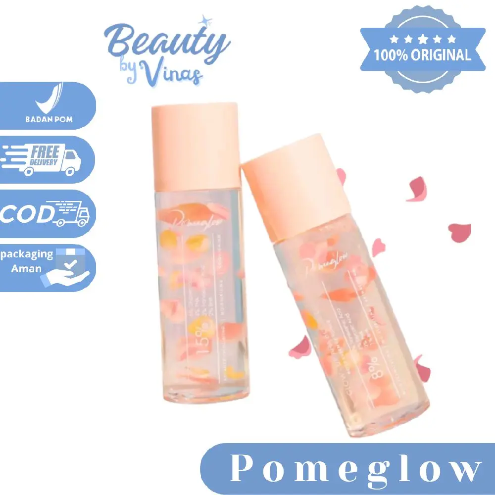 (Ready)- Pomeglow - glow up AHA booster Exfoliating Toner eksfoliasi face and body Kering Wajah Pelembab   Oily