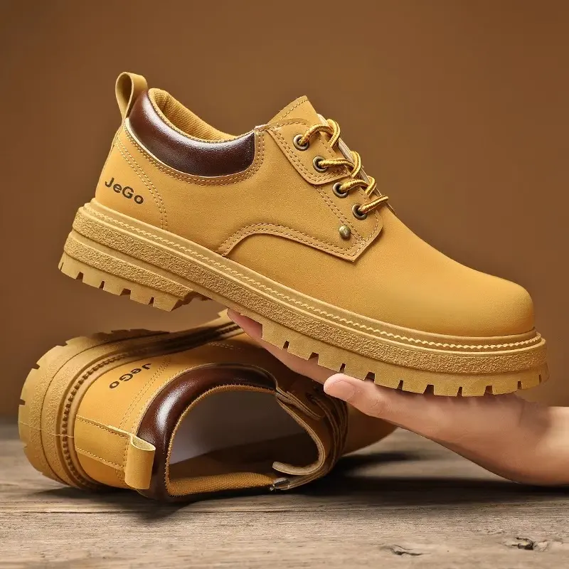Sepatu touring pria kasual low boot cowboy boots pendek pria 1