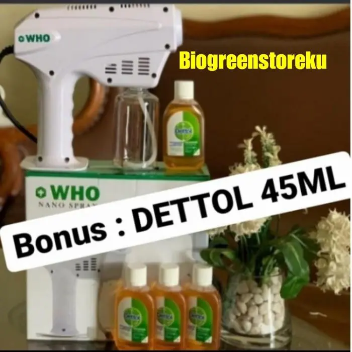 NANO SPRAY DESINFECTANT WHO STEAM VIRUS MESIN FOGGING - A2ZHOME
